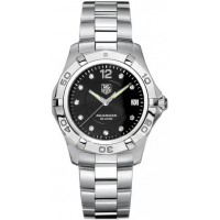 Tag Heuer Aquaracer Diamond Black Dial Men's Luxury Watch WAF111C-BA0810